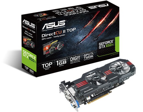 Asus gtx 650 ti directcu ii top intro