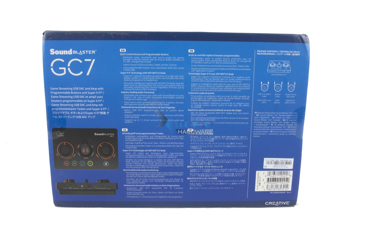 Creative Sound Blaster GC7 2 1c50c